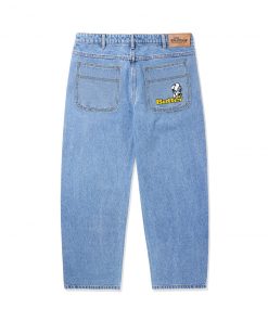 Butter Goods Jazz Denim Jeans, Washed Indigo Pants