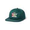 Butter Goods King 6 Panel Cap, Forest Green
