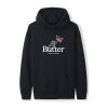 Butter Goods Leave No Trace Pullover, Black Fleece