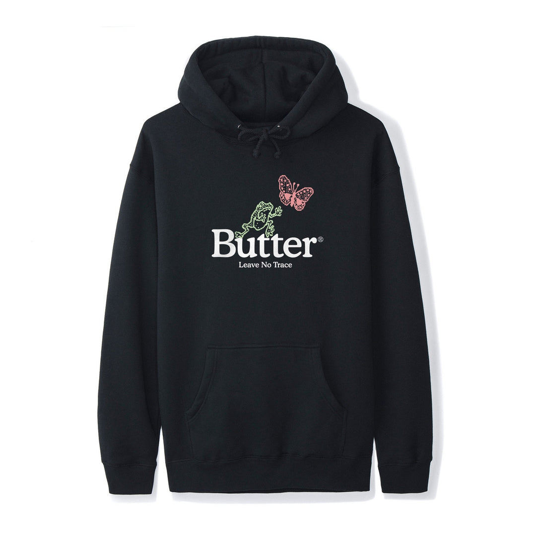 Butter Goods Leave No Trace Pullover, Black Fleece 3 Butter Goods Leave No Trace Pullover, Black Fleece