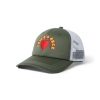 Butter Goods Lovers Rock Trucker Cap, Fir / White Hats 2 Butter Goods Lovers Rock Trucker Cap, Fir / White Hats