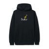 Butter Goods Fleece Pencil Pullover, Black