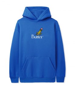 Butter Goods Fleece Pencil Pullover, Royal Blue