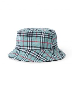 Butter Goods Plaid Reversible Bucket Hat, Ice / Black Hats