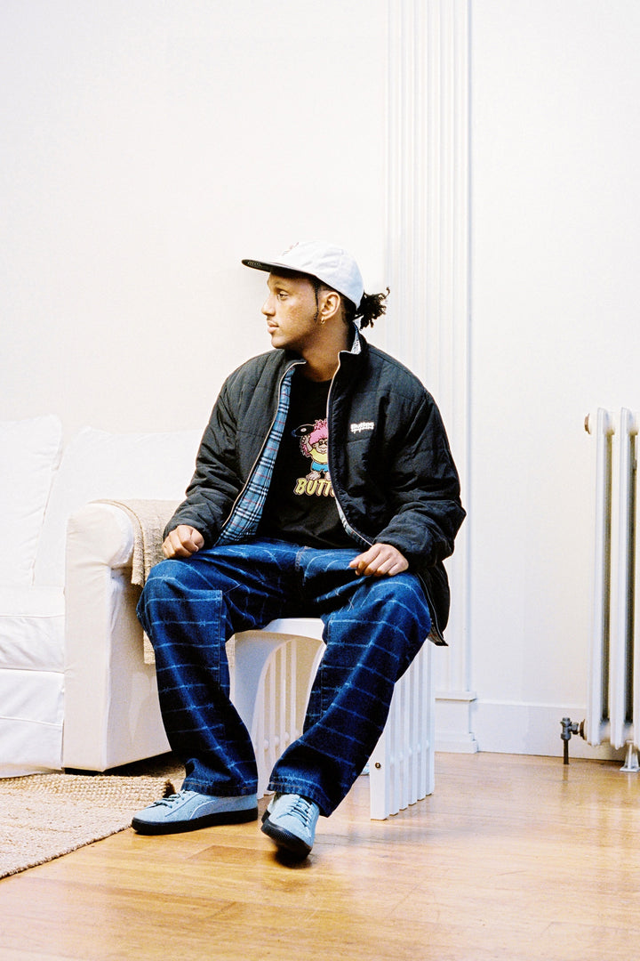 Butter Goods Barbwire Denim Pants, Dark Indigo 5 Butter Goods Barbwire Denim Pants, Dark Indigo