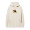 Butter Goods Fleece Racing Logo Pullover, Bone