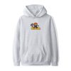 Butter Goods Racing Logo Pullover, Heather Grey 2 Butter Goods Racing Logo Pullover, Heather Grey