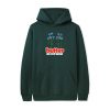 Butter Goods Fleece Roots Pullover, Forest Green