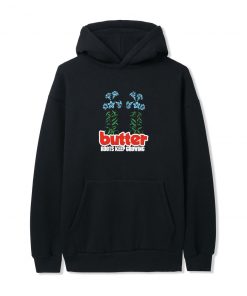 Butter Goods Roots Pullover, Black
