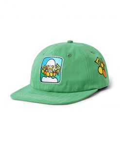 Butter Goods Singer 6 Panel Cap, Pistachio