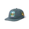 Butter Goods Singer 6 Panel Cap, Petrol