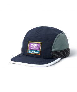 Butter Goods Summit 5 Panel Cap, Navy
