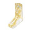 Butter Goods Logo Dye Socks, Gold Accessories