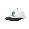 Butter Goods Timbo 6 Panel Cap, White / Black