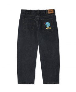 Butter Goods Timbo Denim Pants, Washed Black