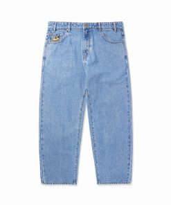 Butter Goods Timbo Denim Pants, Washed Indigo