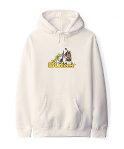 Butter Goods Trio Logo Pullover, Bone