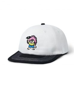 Butter Goods Hats Troll 6 Panel Cap, White / Black