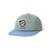 Butter Goods Hats Troll 6 Panel Cap, Forest / Blue