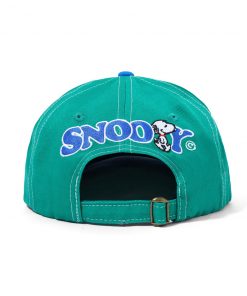 Butter Goods Umbrella 6 Panel Cap, Green / Royal