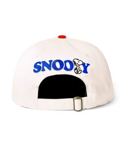 Butter Goods Umbrella 6 Panel Cap, Bone / Red