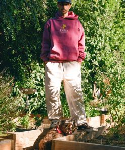 Butter Goods Pixie Logo Pullover, Wine