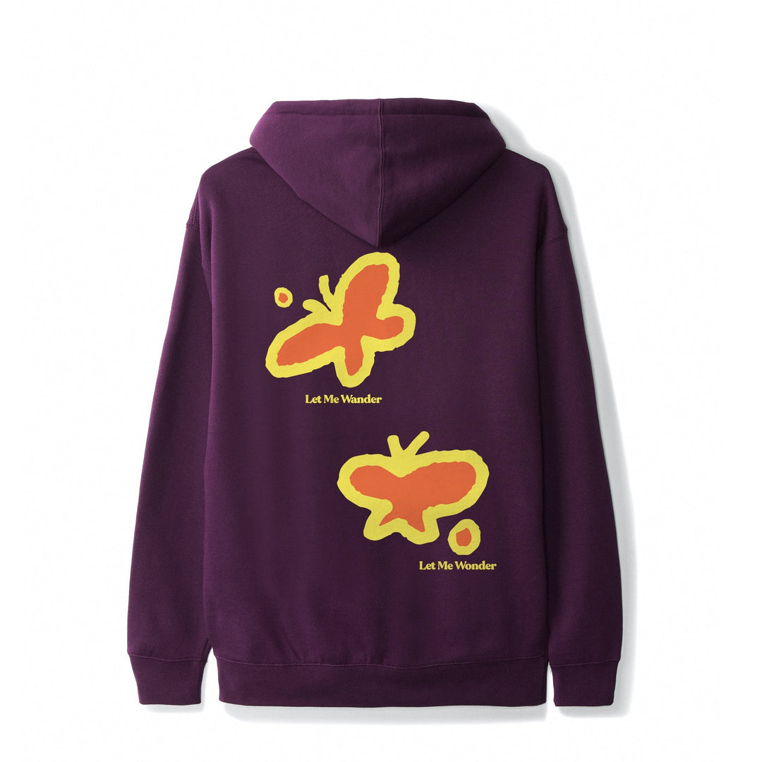 Butter Goods Fleece Wander Pullover, Deep Plum 4 Butter Goods Fleece Wander Pullover, Deep Plum