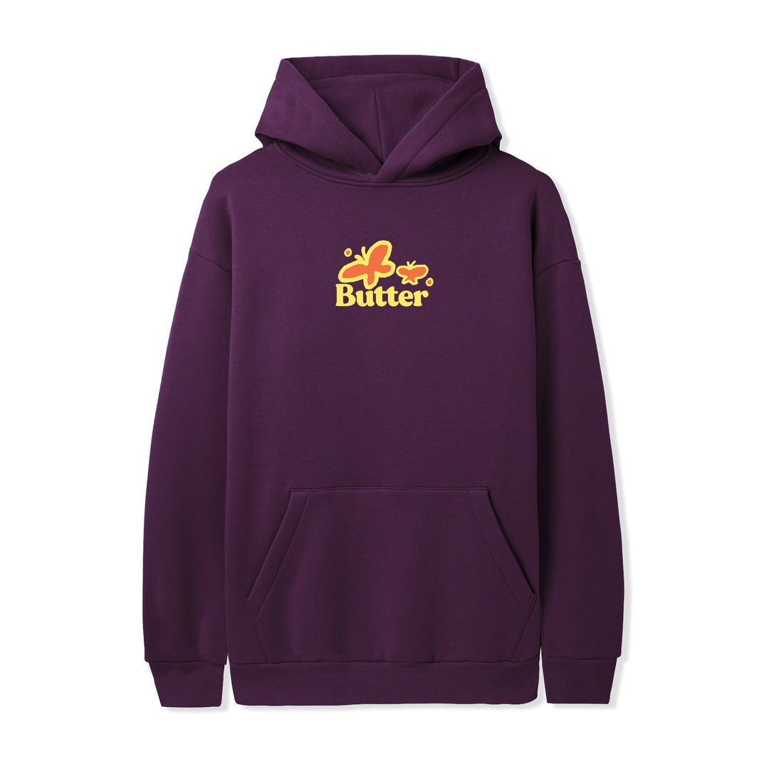 Butter Goods Fleece Wander Pullover, Deep Plum 3 Butter Goods Fleece Wander Pullover, Deep Plum