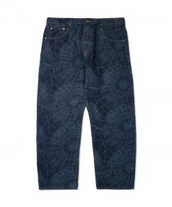 Butter Goods Web Denim Pants, Dark Indigo
