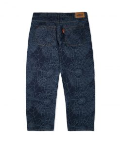 Butter Goods Web Denim Pants, Dark Indigo