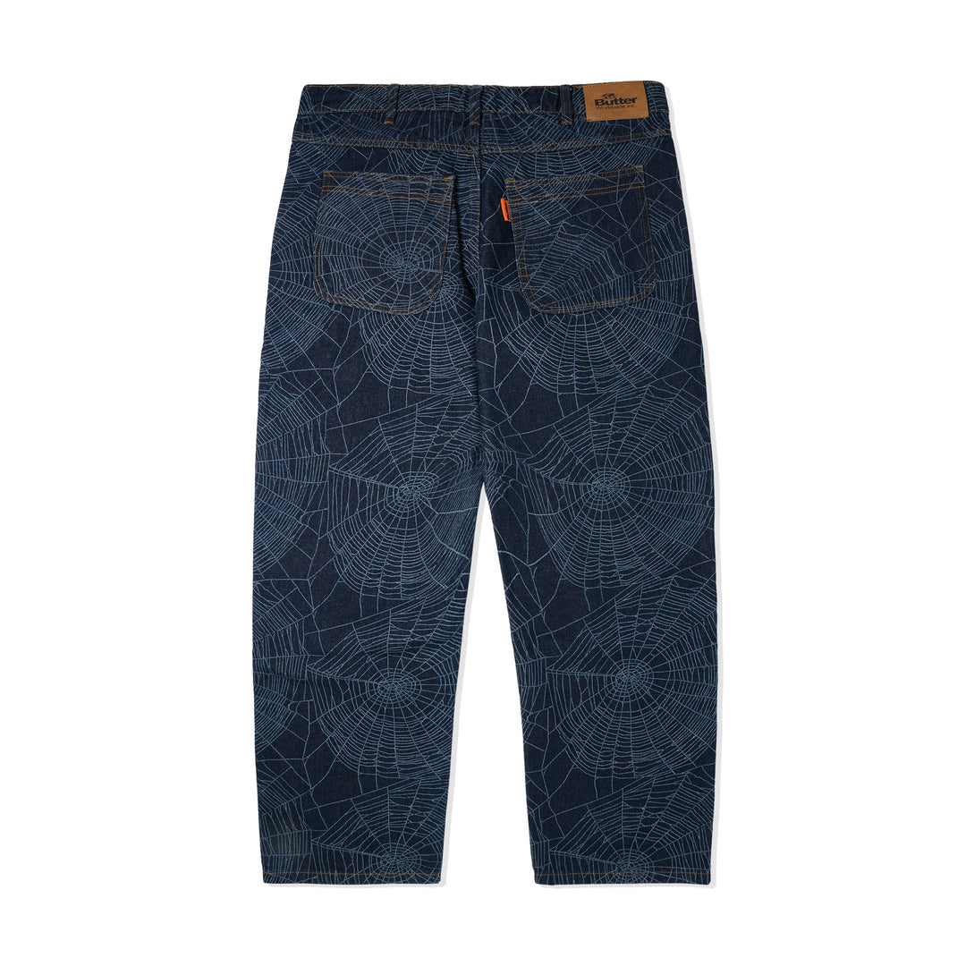 Butter Goods Web Denim Pants, Dark Indigo 4 Butter Goods Web Denim Pants, Dark Indigo