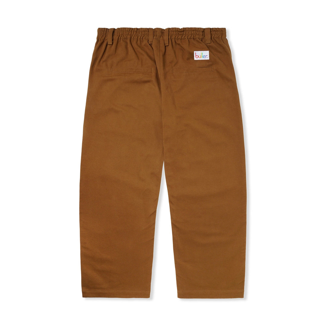 Butter Goods Wide Leg Pants, Brown 4 Butter Goods Wide Leg Pants, Brown