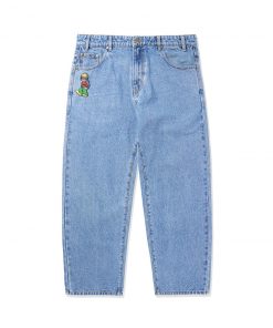 Butter Goods Bass Denim Pants, Washed Indigo