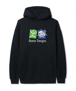 Butter Goods Discovery Pullover, Black Fleece