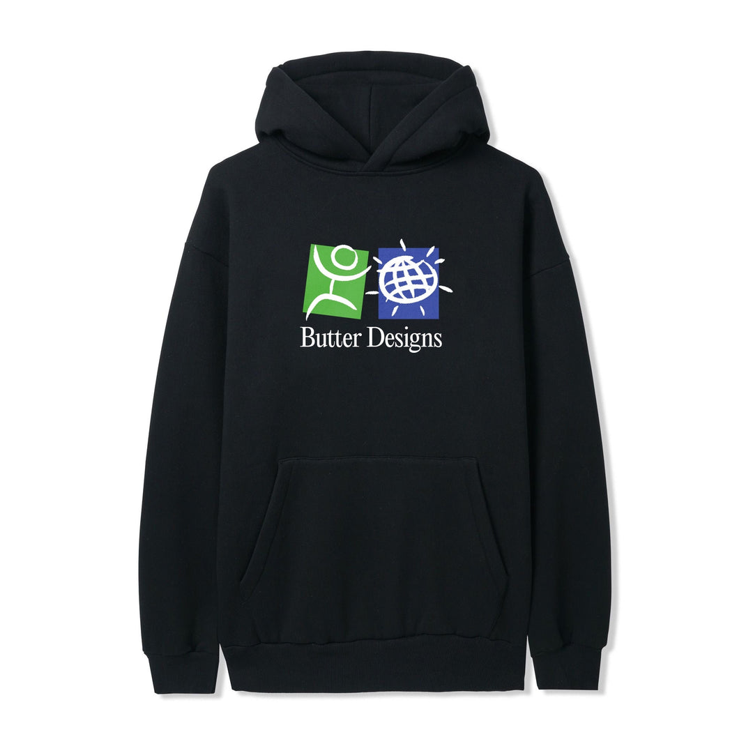 Butter Goods Discovery Pullover, Black Fleece 3 Butter Goods Discovery Pullover, Black Fleece