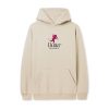 Butter Goods Fleece Pixie Logo Pullover, Bone