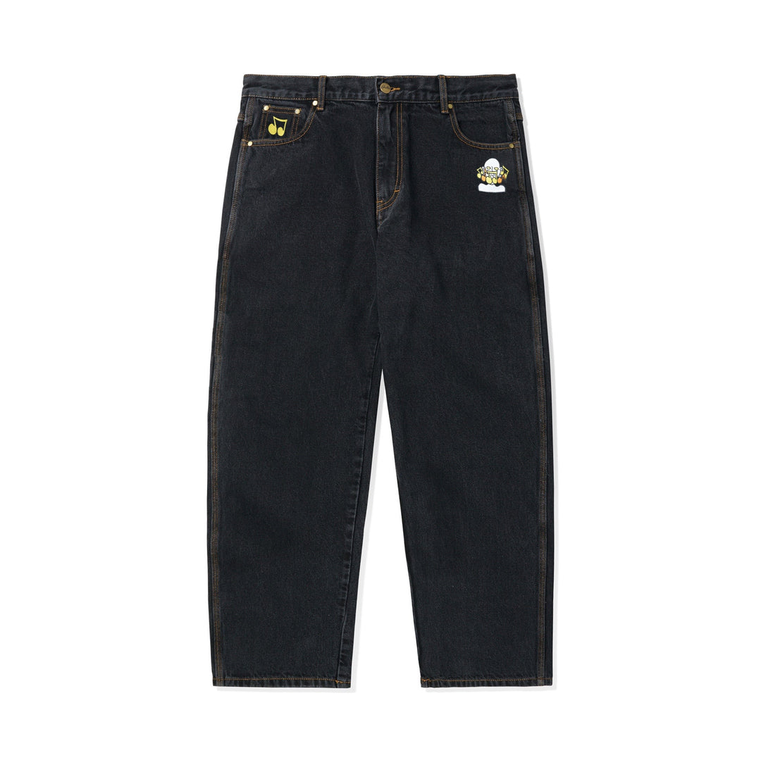 Butter Goods Singer Denim Pants, Washed Black 3 Butter Goods Singer Denim Pants, Washed Black