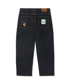 Butter Goods Singer Denim Pants, Washed Black