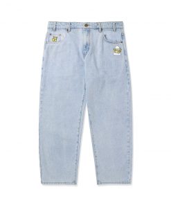 Butter Goods Singer Denim Pants, Light Blue