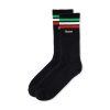 Butter Goods Accessories Stripe Socks, Black