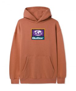 Butter Goods Trek Logo Pullover, Clay