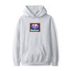 Butter Goods Trek Logo Pullover, Heather Grey Fleece