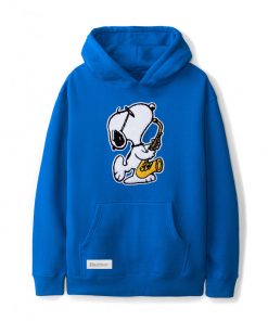 Butter Goods Jazz Chenille Applique Pullover, Royal Blue