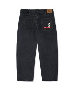 Butter Goods Jazz Denim Jeans, Washed Black Pants