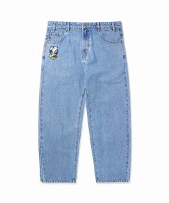 Butter Goods Jazz Denim Jeans, Washed Indigo Pants